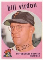 1959 Topps Baseball Cards      190     Bill Virdon